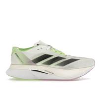 adidas Adizero Boston 12 Balti Žali Kibirkštiniai Vyriški Sportbačiai Debesėlių Baltumo Pagrindiniai Juodi IG3321 42