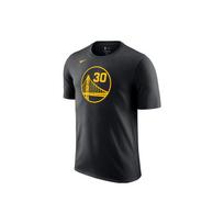 Nike Golden State Warriors Stephen Curry Grafinis Medvilninis Apvalios Kaklo Marškinėliai Vyriški Viršutiniai Drabužiai Juodi DA7375-013 L