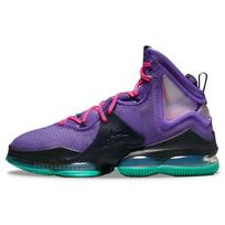 Nike LeBron 19 EP Violetinės Žalios Vyriški Sportbačiai Rožiniai Juodi DC9340-500 40.5