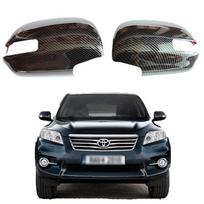2009–2013 m. „Toyota RAV4“ galinio vaizdo veidrodėlio dangtelio dekoracija Chrome Plated - Left