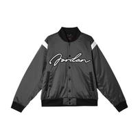 Jordan MVP FW24 Retro Amerikietiška Mada Universali Patogi Laisva Sportinė Kolegijos Stiliaus Striukė Vyriška Striukė Juoda HF9298045 M