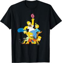 The Simpsons šeimos Donuto pasiekimo marškinėliai XL