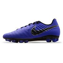 Nike Tiempo Legend 7 AG Guminiai trumpi dygliukai Amortizacija Neslystantys ir atsparūs dilimui futbolo bateliai Vyriški Mėlyni Juodi Ah8801-400 44.5