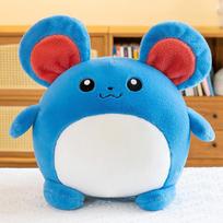 Cute Mary Lou Mouse Doll Pokémon Peripheral Plush Toy Pillow Children's Companion Doll Gift 35cm 0.5kg