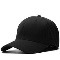 Pritaikyta beisbolo kepurė vyrams Hiphopo Snapback kepurė Vyras Moteris Užsegama gale Sportinės kepurės 56-59cm black