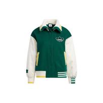 Adidas Originals Trefoil Patchwork Laisvalaikio Striukė Moteriška Striukė Balta Žalia HY4184 M white