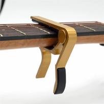 Gitaros kapodasteris derinimo spaustukas akustinei klasikinei elektrinei gitarai juoda