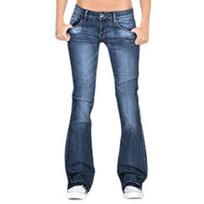 Moteriški džinsai vidutinio juosmens, su kišenėmis, užsegami užtrauktuku ir saga, tampūs, pereinamos spalvos, retro platėjančiu galu, slim fit, nenusidažantys, viso ilgio, moteriškos ilgos kelnės 2XL tamsiai mėlyna spalva