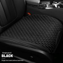 SEAMETAL lininis automobilio sėdynės užvalkalas priekinis / galinis lininis audinys, kvėpuojantis apsauginis kilimėlis, universalus daugeliui sunkvežimių visureigių 1* front seat bottom juoda