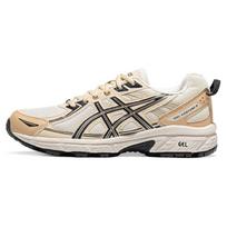 Asics Gel-Venture 6 Kvėpuojantys Traukos Patvarūs Žemi Laisvalaikio Bėgimo Batai Moteriški Sportbačiai Balti Smėlio spalvos 1012B359-105 37