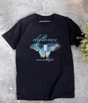 Deftones Around The Fur Drugelio Juodi Marškinėliai Viršūnės Marškinėliai Vyriški Moteriški Dydis S-4XL 4XL