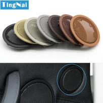 Vidaus galinių durelių aukštų dažnių garsiakalbio garsiakalbio dangtelio keitimas BMW X5 X6 E70 E71 E72 2007-2013 5 GT F07 Tweeter Cover BLACK