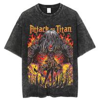 The Walking Dead Men's T-Shirt, Daryl Dixon Graphic Tee, Loose Fit Short Sleeve Crewneck, Summer Casual Undershirt, TV Show Merchandise XL