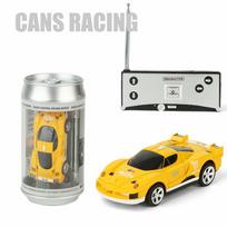 Mini Coke Can RC automobilio nuotolinio valdymo pultas Mikro lenktyninių automobilių žaislai vaikams Dovanos 2