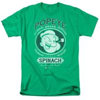 Popeye cy Spinach IDW Comics Tee Kelly Green Unisex T-shirt S