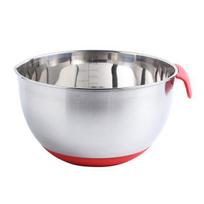 Nerūdijančio plieno maišymo dubuo su dangteliu tarkavimo pyragas salotos maisto konteineris virtuvės įrankis 18cm without Lid