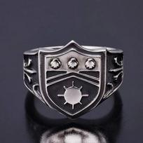 Anime HITMAN REBORN! Vongola šeimos Cosplay Pengo stulpelio žiedas Unisex Atidaromas reguliuojamas lydinio žiedų aksesuarai Papuošalai Dovanos resizable