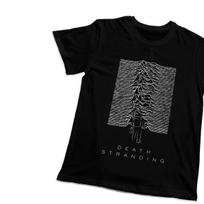 Death Stranding X Joy Division Marškinėliai Laisvalaikio Apvalia Kaklo Individualūs Camisas Natūralios Medvilnės Klasikiniai Marškinėliai Vyrams ir Moterims Per dydį S