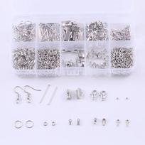 DIY Jewelry Accessory Set: Lobster Clasp, Jump Rings, Crimp Beads, Beading Tools