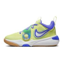 Nike Team Hustle D11 SE PS Šviečianti žalia Ultramarininė Vaikų sportbačiai Vidutinio minkštumo rožinė Stadiono žalia Šviesiai ultramarininė FN6676-300 37.5