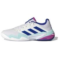 Adidas Barricade 13 Balti Skaidriai Mėlyni Vyriški Sportbačiai Debesėlio Baltumo Pusiau Blyksintys Aqua IF9129 41⅓ white