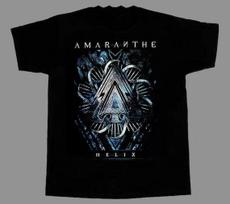 Retro stiliaus Helix Amaranthe grupės marškinėliai Klasikiniai juodi Unisex S-5XL 1G0143 Unisex marškinėliai M