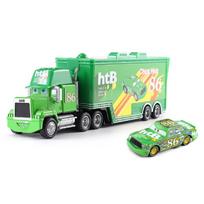 Disney Pixar Cars And Trucks Žaislų rinkinys The King Cruz Lightning Mcqueen Mike Dėdė 1/43 Metalinis modelis Sunkvežimiai Žaislai Dovana Vaikams