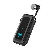 VAORLO Business Headphone With Clip TF Card Playing Bluetooth 5.4 Noise Cancel HD Calling Digital Display Earphone With Microphone Headset juoda
