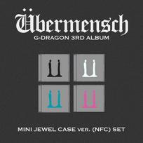 G-DRAKONAS (BIGBANGAS) [Ubermensch] 3-asis albumas (MINI JUVELĖ NFC VER.) RANDOM