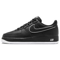 Nike Air Force 1 07 Juodi Balti Kontūruotas Swoosh Vyriški Sportbačiai DV0788-002 41 black