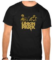 Linkin Park Rock Music Logo Black T-Shirt -1291- 3XL