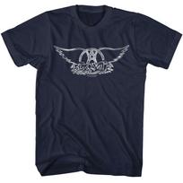 Aerosmith Vintažinis Sparnų Logotipas Vyriški Marškinėliai Roko Grupės Koncertų Turas Prekės Metalo XL