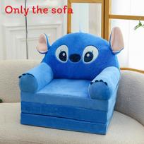 Stitch Animacinis Sulankstomas Kūdikių Sofa-Lova Vaikams Darželiui Skaitymo Žaidimų Zona BlueStitch