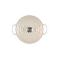 Le Creuset Signature Apvalus kepimo indas 22cm Meringue creme (21177227164430) | 21177227164430 | 0024147303411