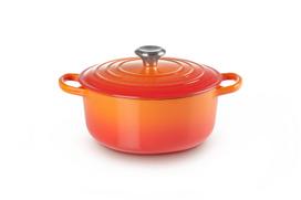 Le Creuset Signature apvalus kepimo indas 22cm oven red (21177220902430) | 21177220902430 | 0024147260684