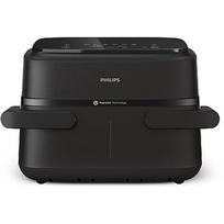 Philips 1000 Series Airfryer Dual Basket, 7.1L, Black NA150/00