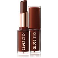 Revolution Pout Lip Gloss Stick žvilgūs drėkinamieji lūpų dažai atspalvis Chocolate Ganache 3 g