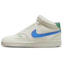 Nike  Court Vision Mid Sail Photo Blue Women Sneakers Cream Malachite CD5436-105 36