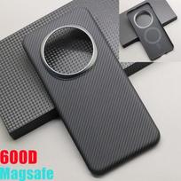 Magnetinis anglies pluošto apsauginis dėklas Honor Magic 7 Pro 7 Magsafe įkrovimo dangtelis 600D aramidinio pluošto telefono korpusas For Magic 7