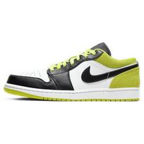 Air Jordan 1 Low Cyber ​​Unisex sportbačiai geltoni juodi balti CK3022-003 44.5
