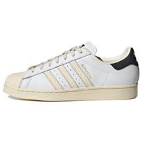 adidas Superstar įspausti dryžiai - Wonder White Black Unisex sportbačiai avalynė - White Core-Black ID4675 44