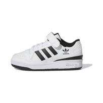 Adidas Forum Low J Balti Juodi Vaikiški Sportbačiai Debesėlio Baltumo Pagrindinės Juodumo IF2651 29