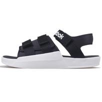 Reebok Basutės Plokščios Patogios Paplūdimio Basutės Unisex Basutės Juodos Baltos EF8029 34.5