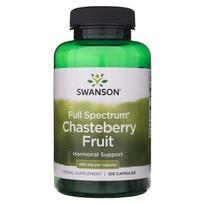Swanson Vitex agnus-castus vaisiai 400 mg – 120 kapsulių