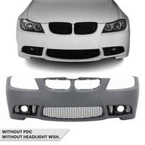 M3 išvaizdos Priekinis Bamperis skirtas BMW E90 / E91 (05-08), be PDC, be apiplovimų angų