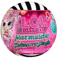 MGA L.O.L. Surprise Mermaids! Makeover Mermaid Doll - 1 piece 596301-EUC