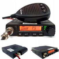 Mini CB radijo stotelės su cigaretės kištuku (12 V/24 V, AM/FM)