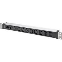 Digitus 1U ALUMINUM PDU RACKMOUNTABLE 9X C13 10A IEC C14 INLET DN-95429