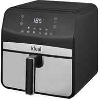 Eldom Ideal Air fryer, 6.5L, Black/Stainless steel IK1501