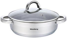 Klausberg nerūdijančio plieno puodas, Ø24 cm, 3,5 l, KB-7172